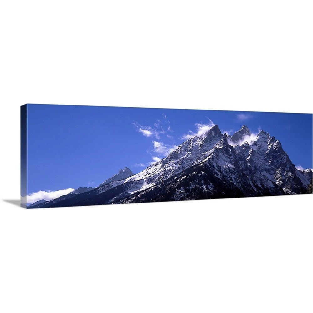 "Cathedral Group Grand Teton National Park WY" Canvas Wall Art