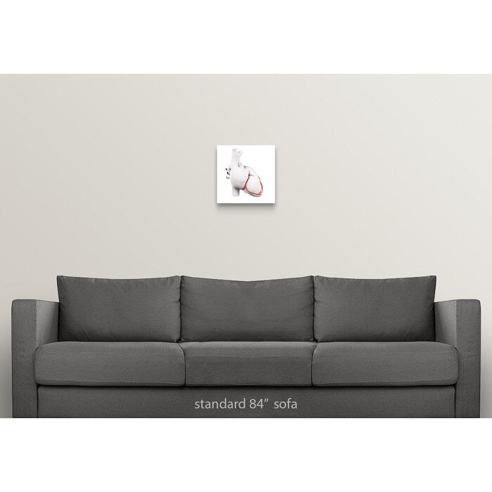Coronary arteries, artwork - Multi