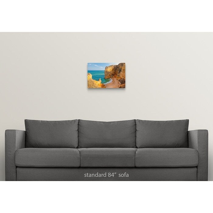 "Dona Ana Beach Lagos, Algarve, Portugal." Canvas Wall Art