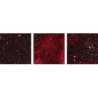 Premium Thick-Wrap Canvas entitled Heart Nebula IC 1805 in Cassiopeia, imaged in Hydrogen Alpha