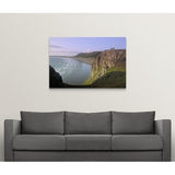 Premium Thick-Wrap Canvas entitled Landscape, Worms Head, West Glamorgan, Wales.