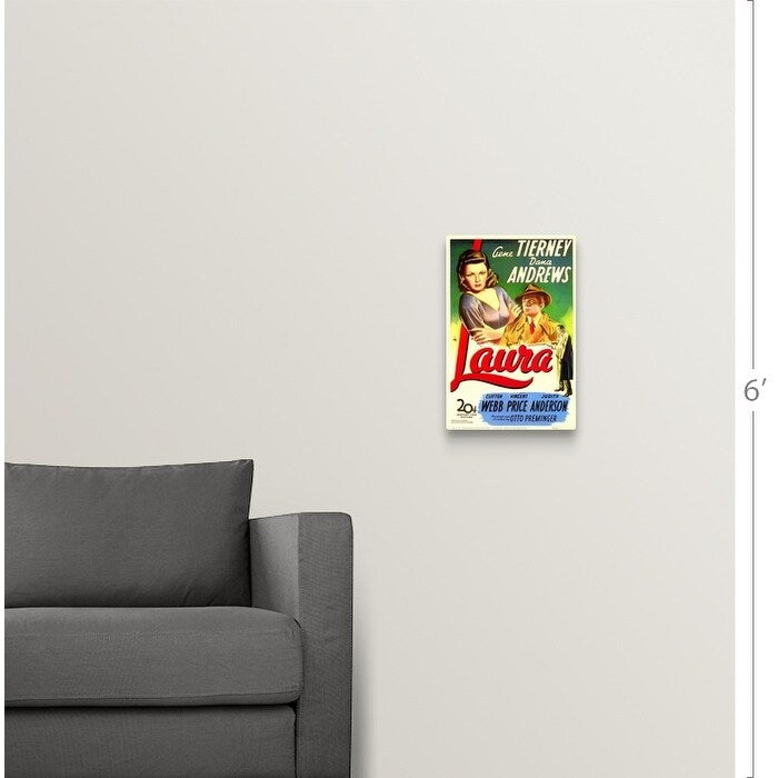 "Laura (1944)" Canvas Wall Art