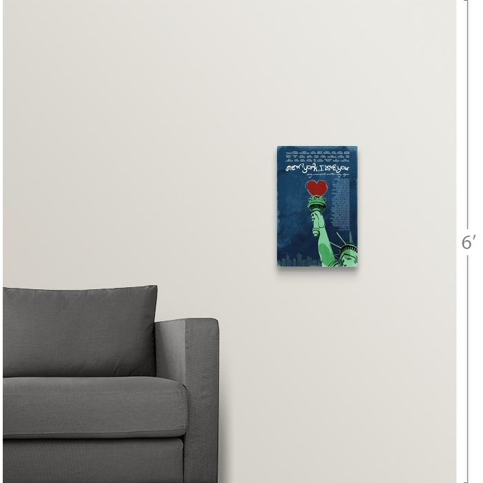 "New York, I Love You (2009)" Canvas Wall Art