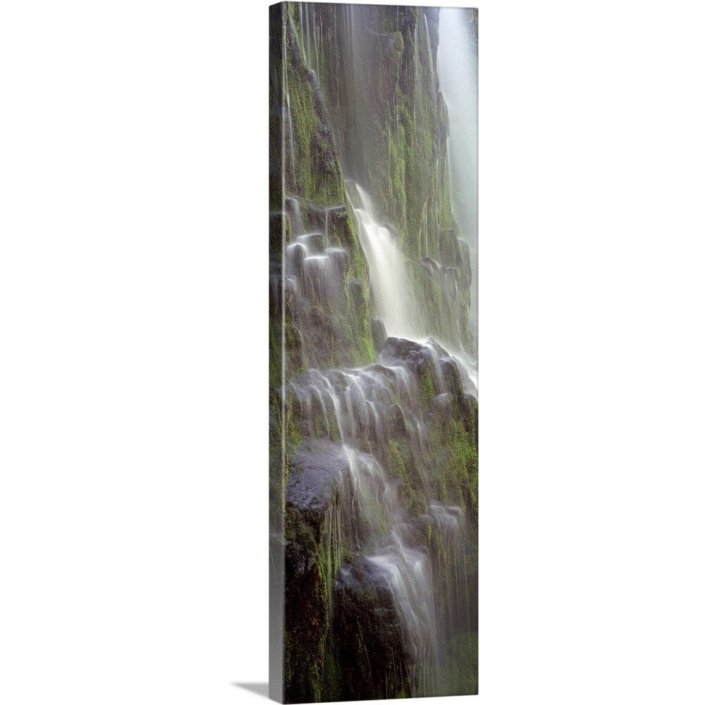 "Proxy Falls, Three Sisters Wilderness Area, Willamette National Forest, Oregon" Canvas Wall Art