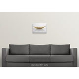 "Rice in a woven basket" Canvas Wall Art