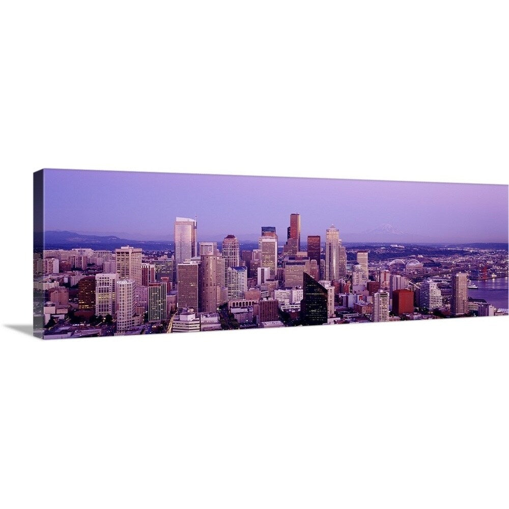"Skyline Seattle WA" Canvas Wall Art