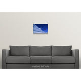 "Snowboarder in mid-air" Canvas Wall Art
