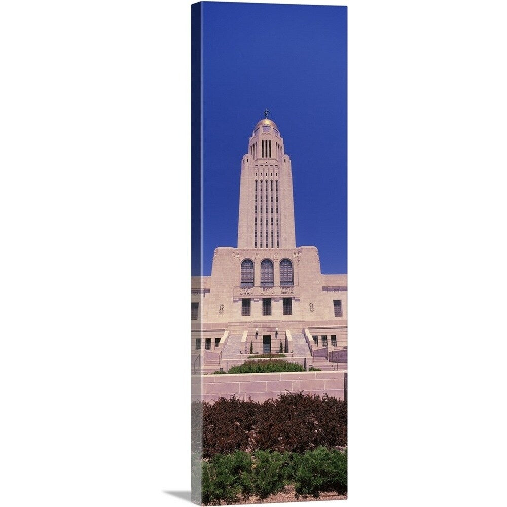 "State Capitol Building, Lincoln, Nebraska II" Canvas Wall Art