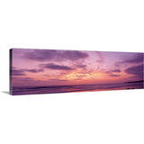 "Sunset Pacific Beach San Diego CA" Canvas Wall Art