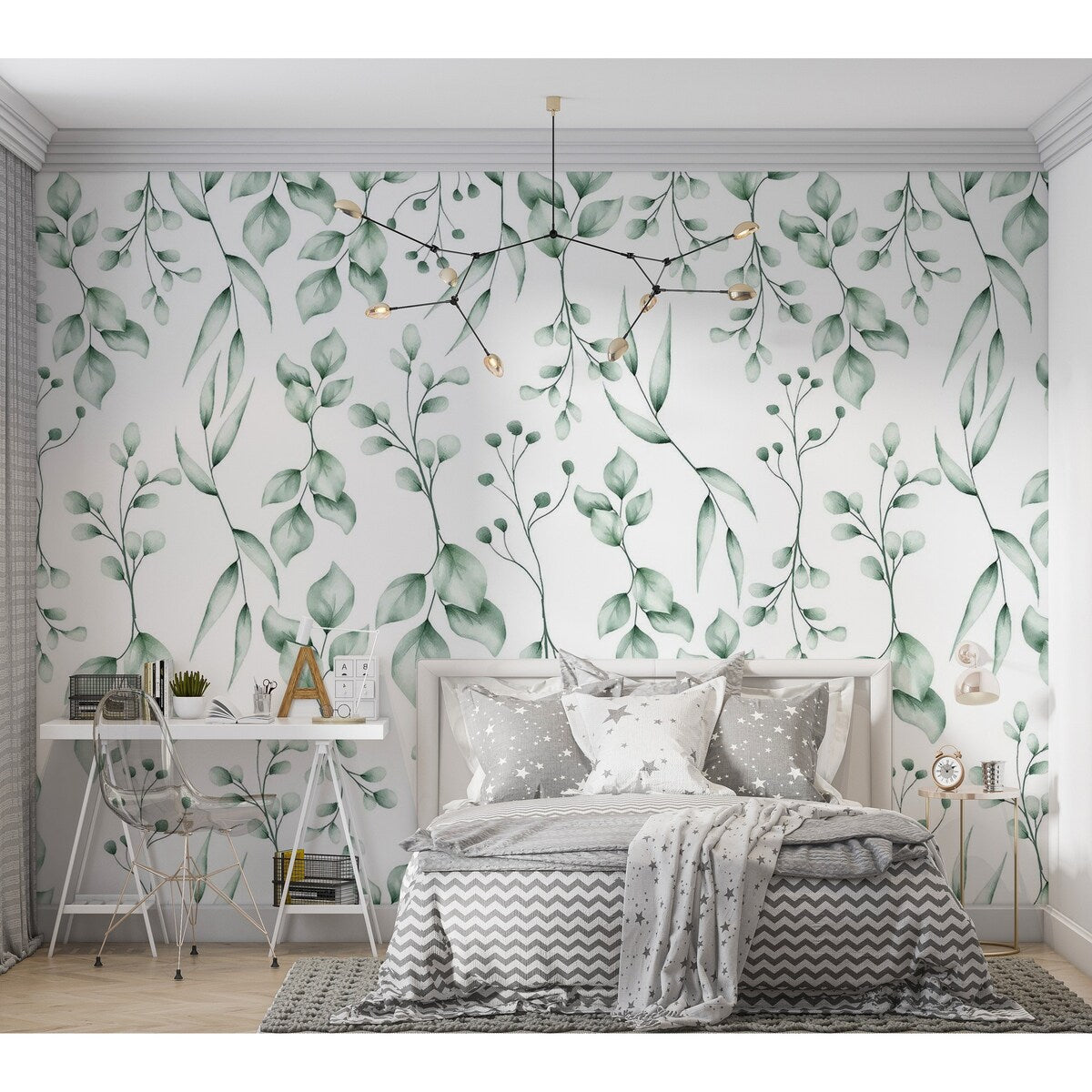 Premium Wallpaper Wall Mural - Botanical Elegance