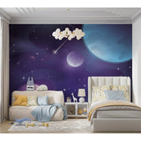 Premium Wallpaper Wall Mural - Celestial Space Scene