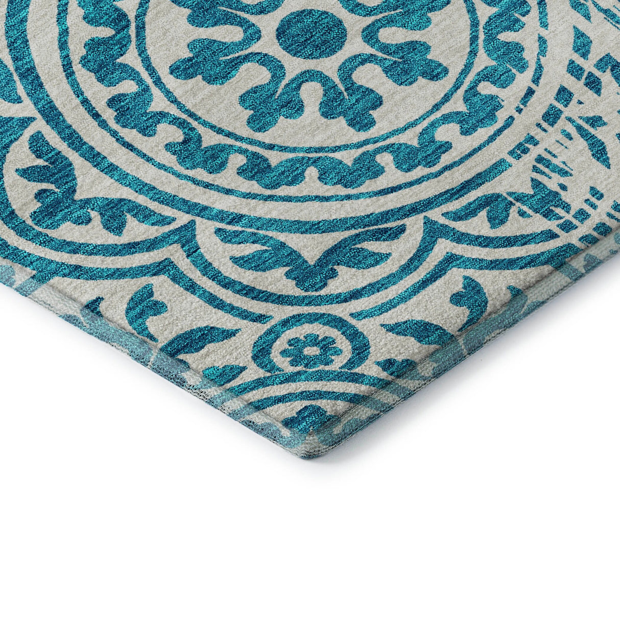 Premium Washable Super Soft Vanishing Medallion Mayfield Rug
