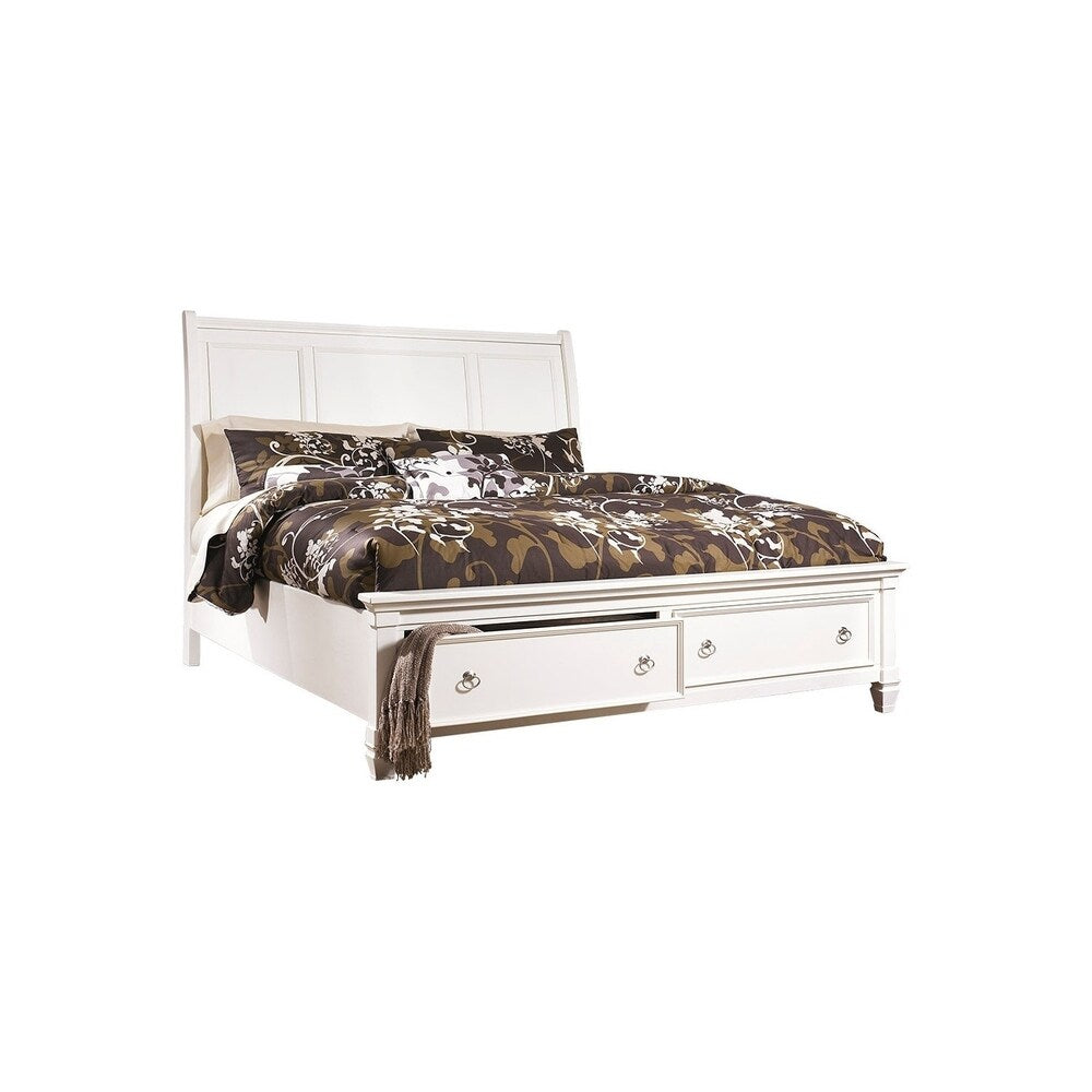 Prentice King Sleigh Rails - White