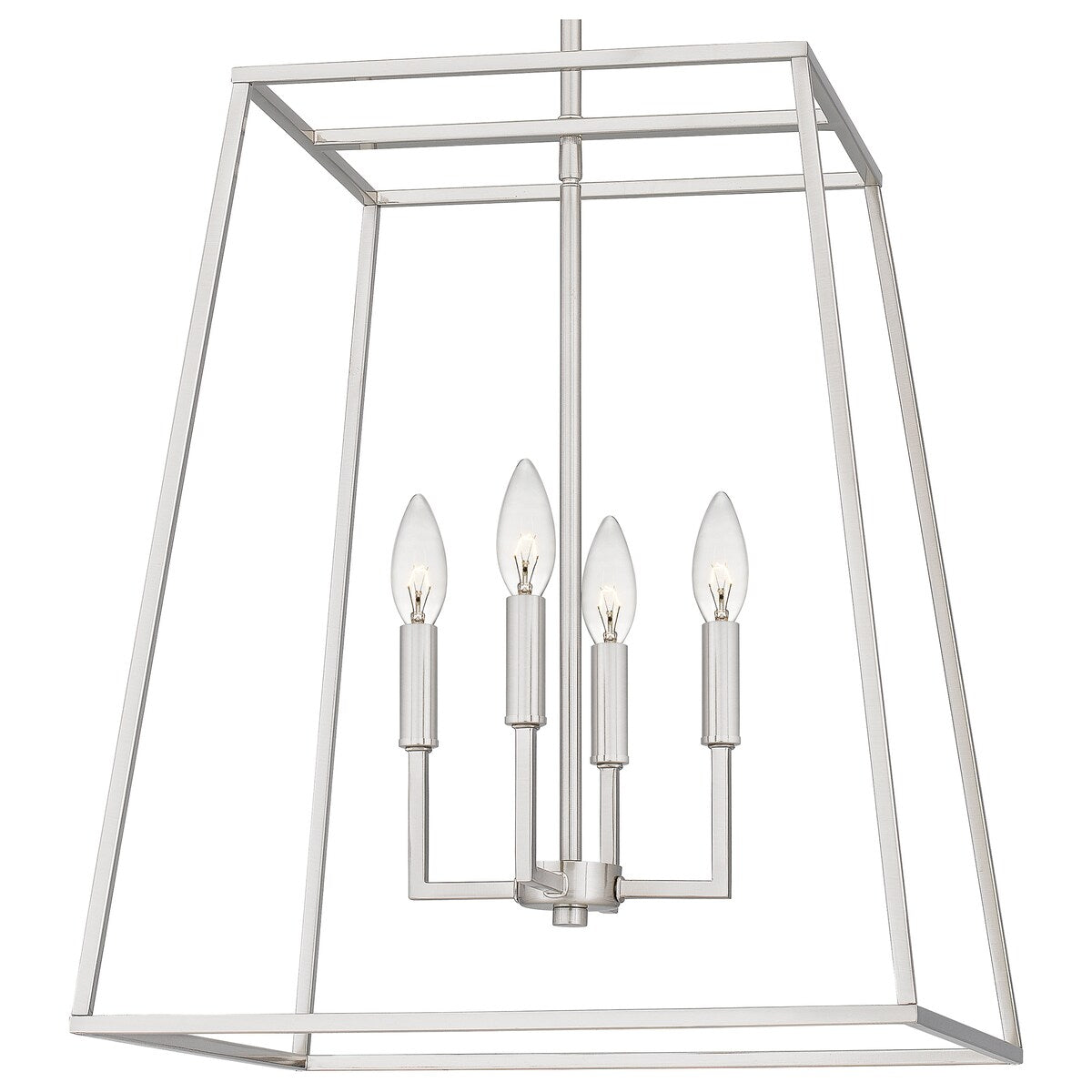 Prescott 4-Light Brushed Nickel Pendant
