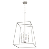 Prescott 4-Light Brushed Nickel Pendant