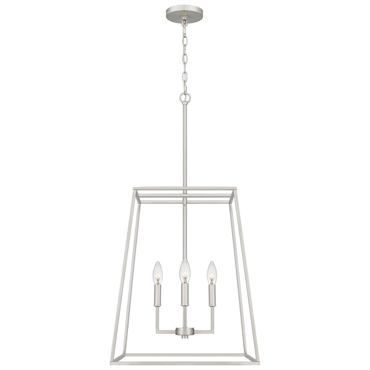 Prescott 4-Light Brushed Nickel Pendant