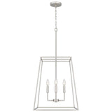 Prescott 4-Light Brushed Nickel Pendant