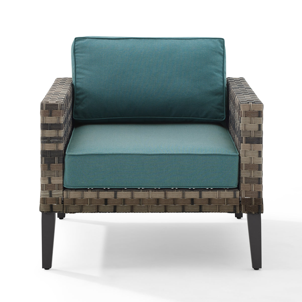 Prescott Outdoor Wicker Armchair - 32.5"x31.75"x30"