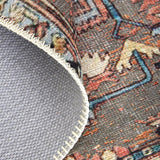 Prescott Vintage Medallion Rug, Pink Clay/Warm Gray, Accent Rug