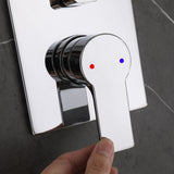 Pressure Balanced Complete Shower System With Rough-In Valve