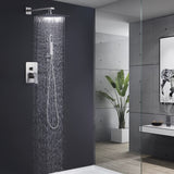 Pressure Balanced Complete Shower System With Rough-In Valve