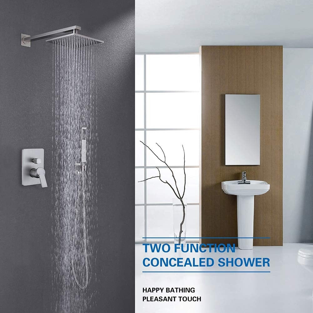 Pressure Balanced Complete Shower System With Rough-In Valve