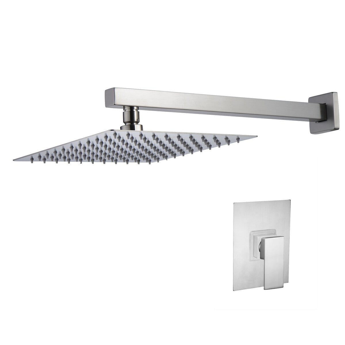 Pressure balance shower system completely squareshower faucet