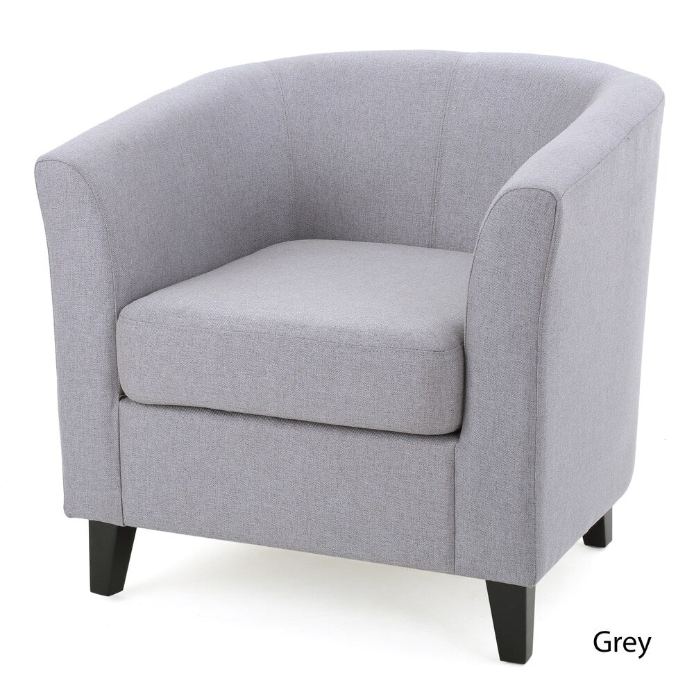 Preston Fabric Club Chair by Christopher Knight Home
