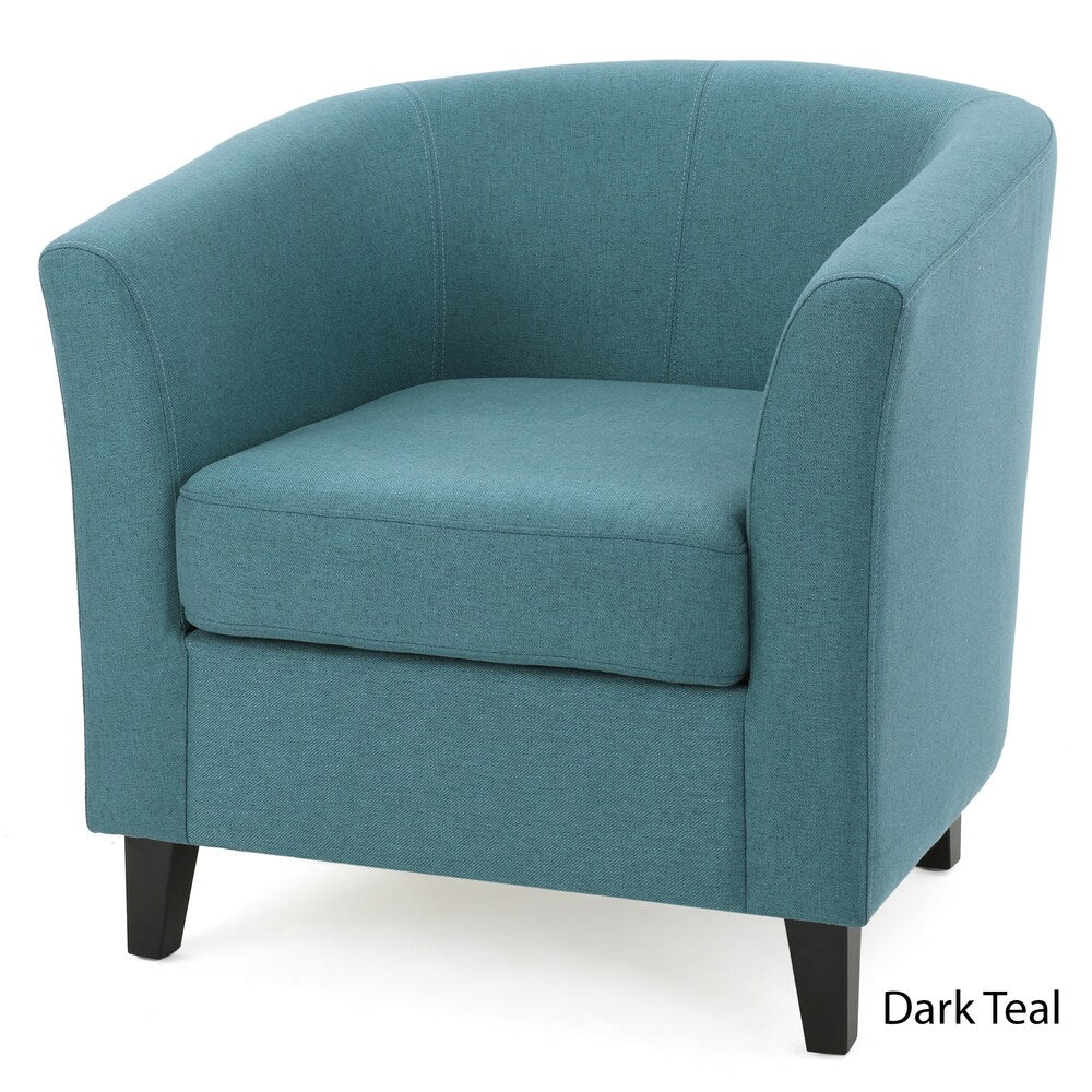 Preston Fabric Club Chair by Christopher Knight Home