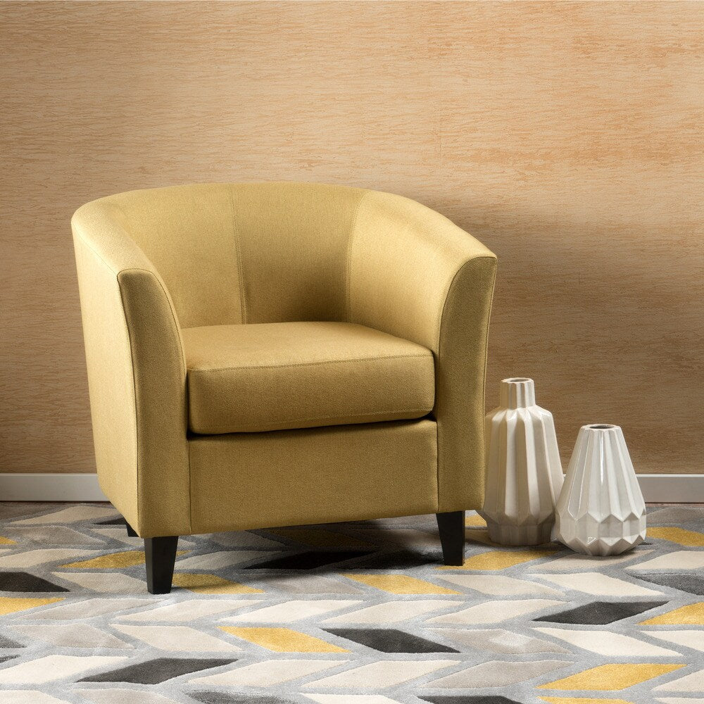 Preston Fabric Club Chair by Christopher Knight Home
