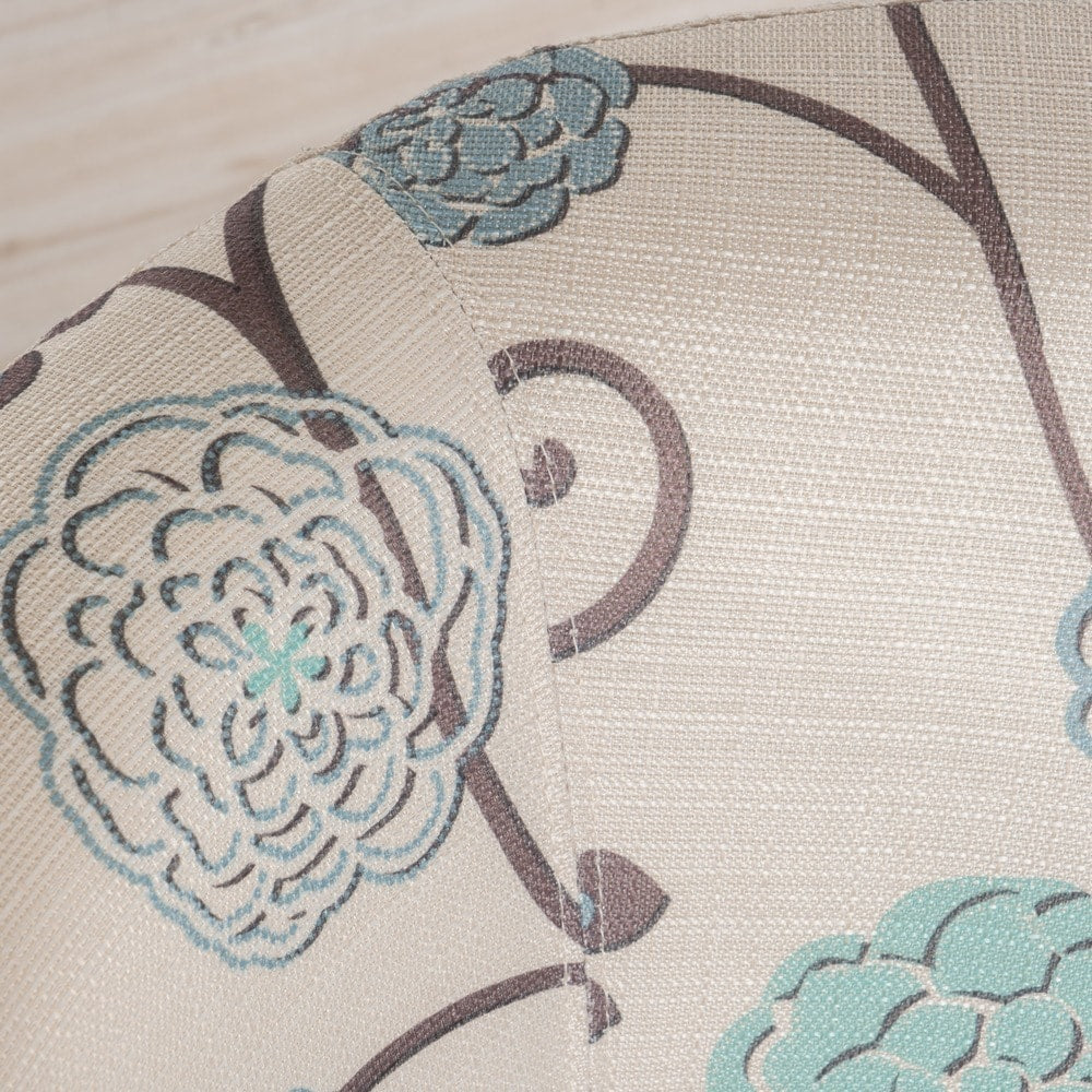 Preston Floral Fabric Club Chair by Christopher Knight Home