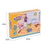 Pretend Play Set - Fruit And Vegetable Trolley - With Colorful Light And Music - Purple - Purple