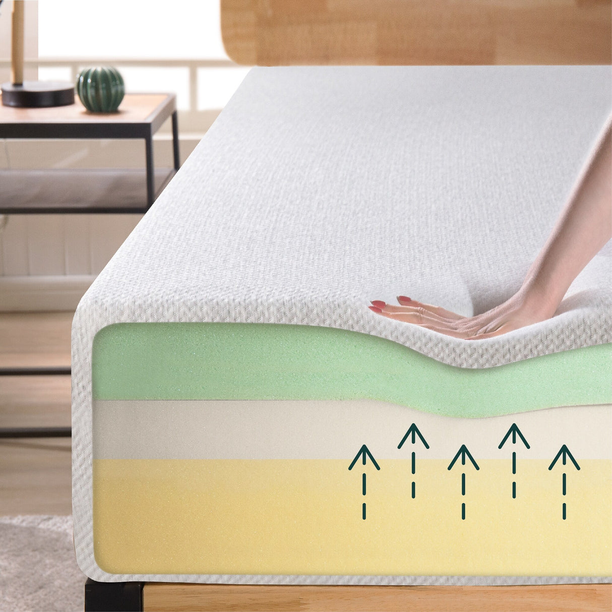 Priage by ZINUS 10 Inch Ultima Memory Foam Mattress