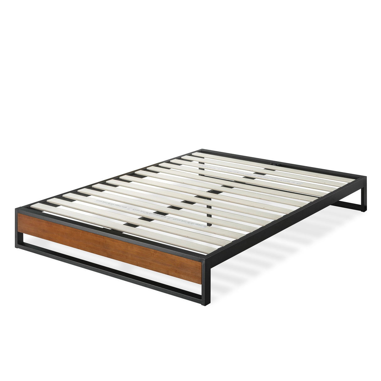 Priage by ZINUS GOOD DESIGN™ Winner 10 Inch Brown Bamboo and Metal Platforma Bed