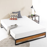 Priage by ZINUS GOOD DESIGN™ Winner 10 Inch Brown Bamboo and Metal Platforma Bed