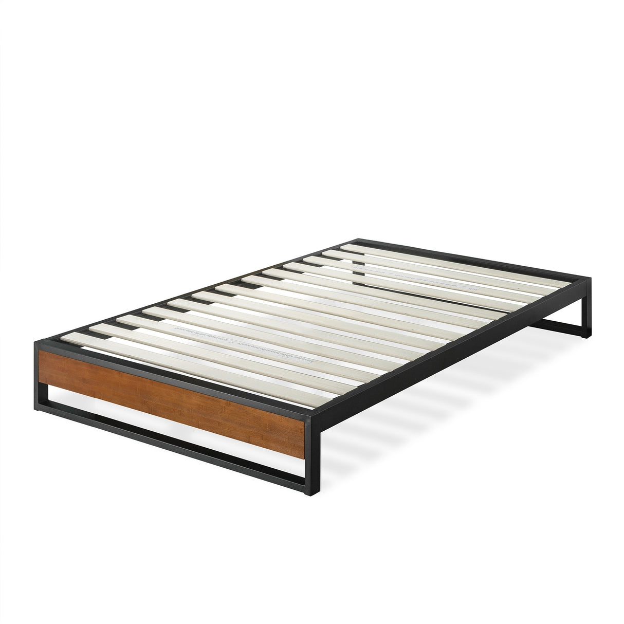 Priage by ZINUS GOOD DESIGN™ Winner 10 Inch Brown Bamboo and Metal Platforma Bed