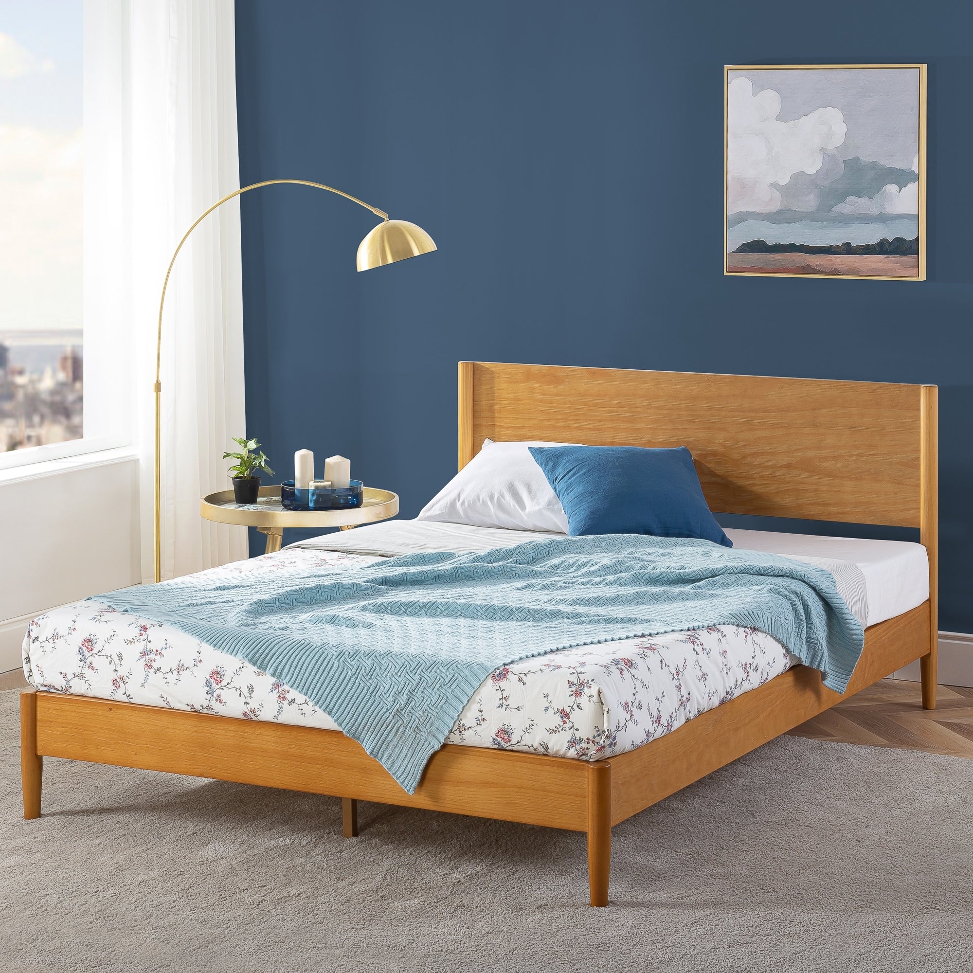Overstock wooden bed frame hotsell
