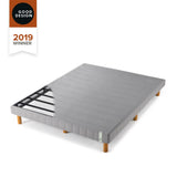 Priage by ZINUS GOOD DESIGN Winner Grey Metal Mattress Foundation, 11 Inch Platform Bed