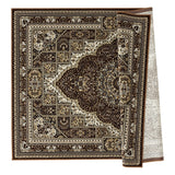 Prime Collection Border Brown/Cream Area Rug