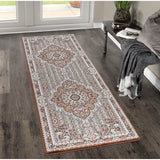 Prime Collection Border Brown/Cream Area Rug