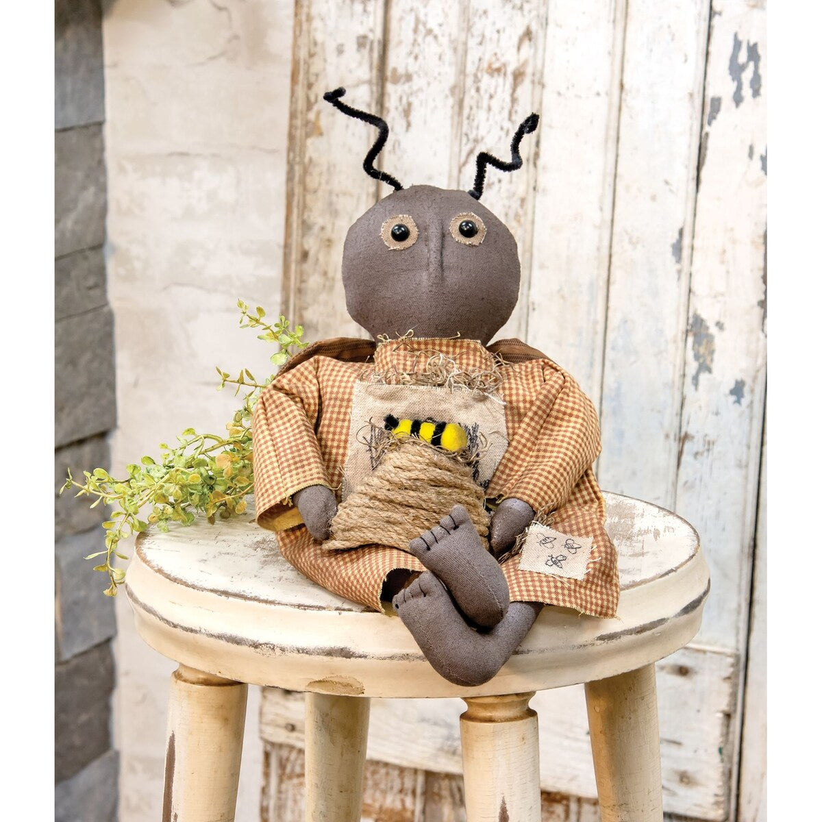 Primitive Bee Doll