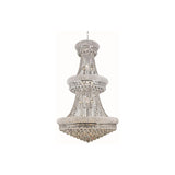Primo 32 light Chrome Chandelier Clear SpectraÆ SwarovskiÆ Crystal - One Size
