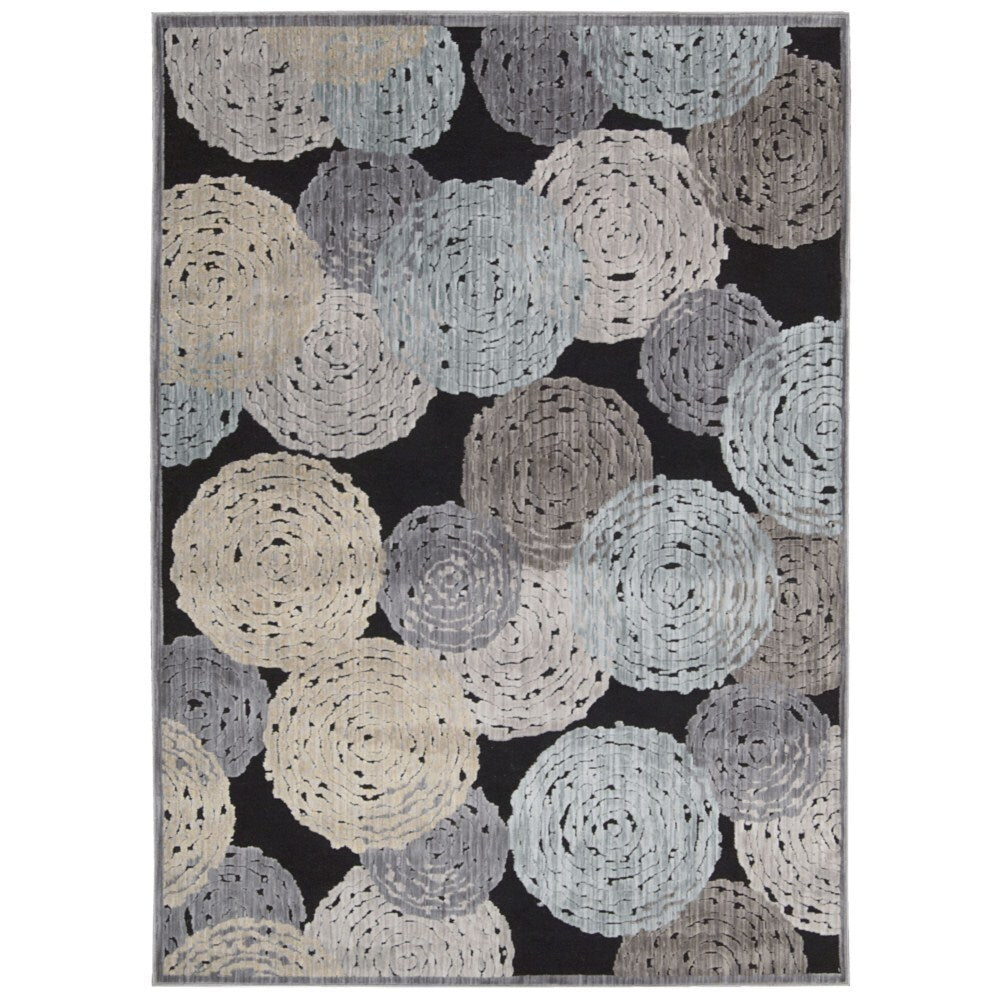 Rug Squared Princeton Multicolor Abstract Area Rug - Multi - 5'3" x 7'3"