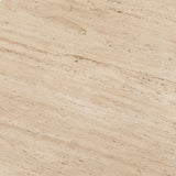 Pebble Travertine Bistro Table, Natural