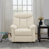 Copper Grove Houffalize Almond PU Wall Hugger Recliner Chair