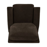 ProLounger Brown Chenille Push Back Recliner Chair