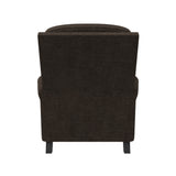 ProLounger Brown Chenille Push Back Recliner Chair