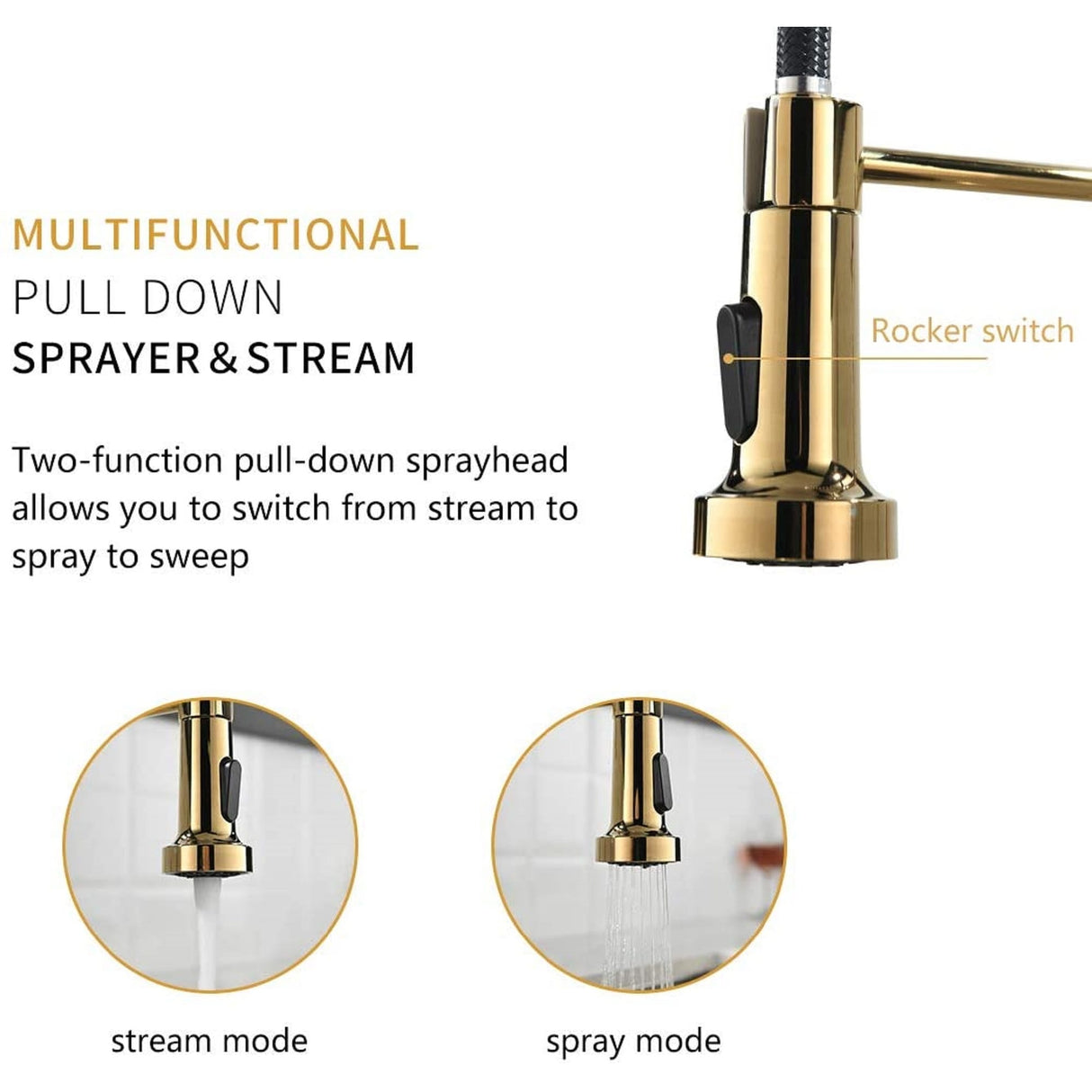 Professional Kitchen Sink Faucet