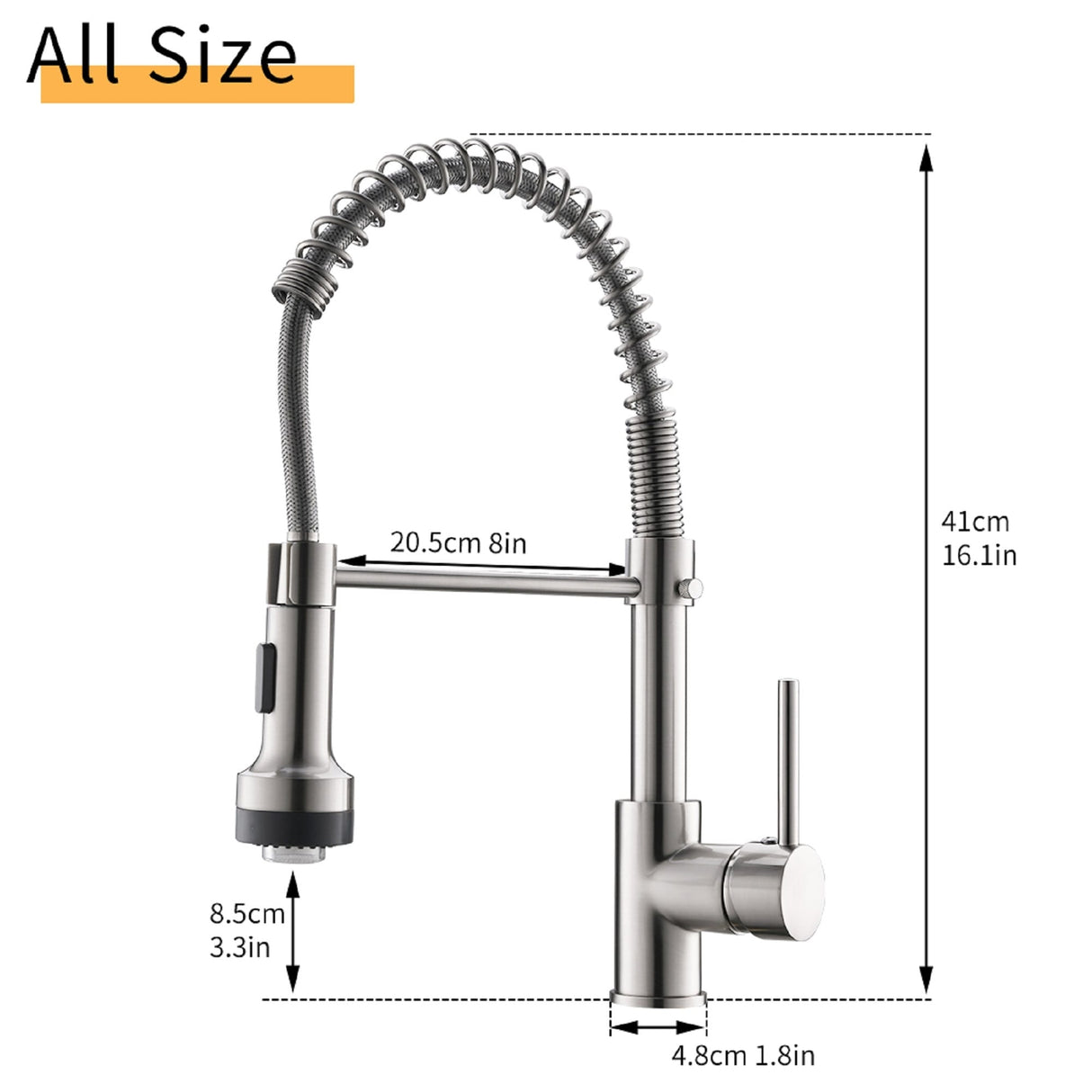 Professional Kitchen Sink Faucet