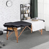 Professional Massage Table, Portable Massage Bed with Carrying Case, Hight Adjustable Spa Bed, Folding Facial Cradle Salon Bed